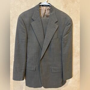 Ralph Lauren Blue Label Gray Blazer new with tags 42T/36” pants 100% wool